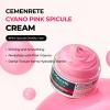 imageDrMelaxin Cemenrete Cyano Pink Spicule Cream with Calcium Vitamin B12 for under eyes skin Dark Circles Fine Lines PuffinessampampEye Bags Cream 169 fl oz