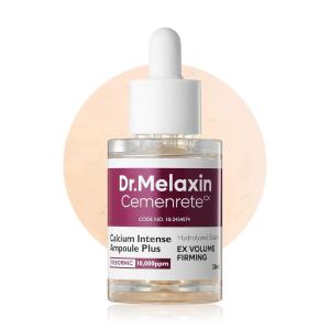 imageDrMelaxin Cemenrete Calcium Ampoule Plus with Adenosine and Niacinamide for Sagging Under Eye Skin Dark Circles Fine Lines ampampEye Bags 101floz