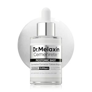 imageDrMelaxin Cemenrete Picotonic Shot Calcium Ampoule for Even Skin Tone ampamp Skin Clarity 101 floz