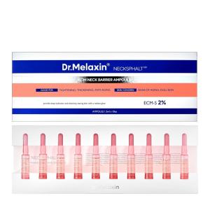 imageDrMelaxin Necksphalt ECM Barrier Ampoule for AntiAging Neck Skin Tightening and Wrinkles for an Even Skin Tone and Neck Lift 15ml10ea