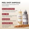 imageDrMelaxin Peel Shot Glow Rice Peeling Ampoule Duo Daily Soft Exfoliating Face and Body Scrub Dead Skin Cells Blackhead Remover for All Skin Types korean skin care