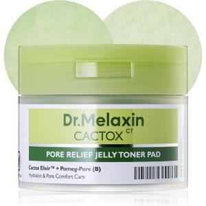 imageDr Melaxin Cactox Pore Relief Jelly Toner Pads Cooling amp DePuffing Toner Pads for Enlarged Pores Hydrating Cactus Gel Pads for Puffy Skin 170ml 60 Pads