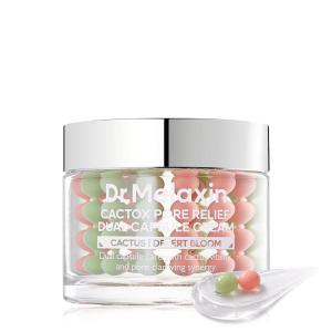 imageDrMelaxin Cactox Pore Dual Capsule Cream  Pore Minimizing Hydrating Face Cream with Cactus Extract PDRN amp Vegan Collagen for Firmness amp Skin Repair