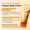 imageDrMelaxin Kojic Acid Turmeric Body Cream with Ceramides Brightening Body Moisturizer for Dark Spots amp Uneven Tone Panthenol amp Hyaluronic Acid for Deep Hydration 705 oz