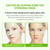 image:imageDrMelaxin CACTOX DEPUFFING PORE TOX MASK SET with Cactus Cooling Reduce Puffiness amp Pore Tightening for Visible Pore Care Skin Repair