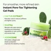 image:imageDrMelaxin CACTOX Pore Relief Jelly Toner Pads amp Serum Mist Duo with Cactus Cooling Reduce Puffiness amp Pore Tightening for Visible Pore Care Skin Repair