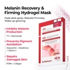 image:imageDrMelaxin TX Astaxanthin Melanin Recovery amp Firming Hydrogel Mask 4 Sheets  Dark Spot Correcting 2Step Mask with Tranexamic Acid Niacinamide PDRN amp Collagen for ElasticityTXA