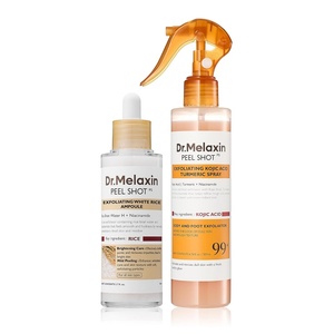 image:imageDrMelaxin Body amp Face Peel Shot Duo Glow Rice Peeling Ampoule Kojic Acid amp Turmeric spray