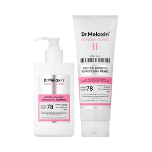 image:imageDrMelaxin Bondex bonding remodeling line Clinic Treatment 1eaShampoo 1ea Hair Restoration  Protein Bonding  Damage Repair