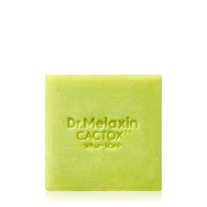image:imageDrMelaxin Cactox Pore Relief Serum Soap  Deep Cleansing Hydrating Facial Bar with Cactus Extract Panthenol amp Hyaluronic Acid Elastic Foam Face Cleanser for Sensitive SkinCACTOX