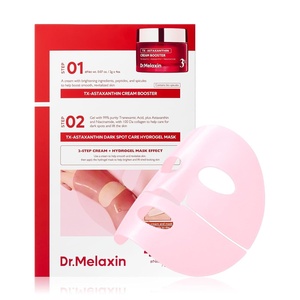 image:imageDrMelaxin TX Astaxanthin Melanin Recovery amp Firming Hydrogel Mask 4 Sheets  Dark Spot Correcting 2Step Mask with Tranexamic Acid Niacinamide PDRN amp Collagen for ElasticityTXA
